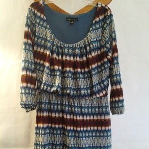 Moving day-Summer Dress - City Triangles - Size XL